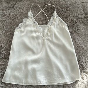Cami NYC silk camisole in ivory